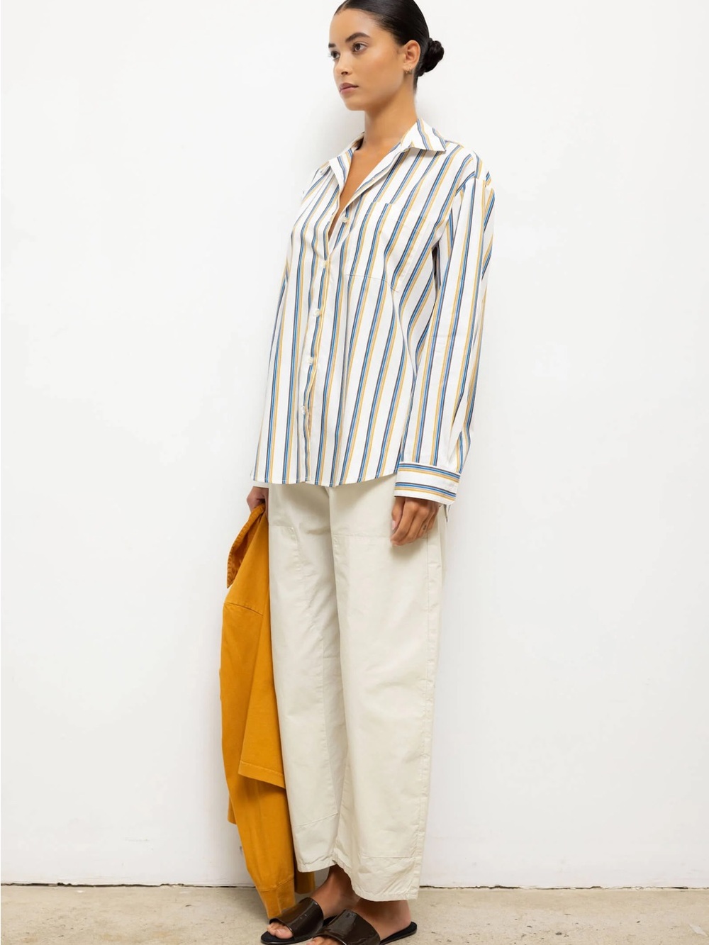 Leset Kyoto Carpenter Pant - Chalk - Picture 2 of 3